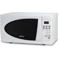 Sunbeam 0.9 cu ft Microwave, Speed and Weight Defrost, Black