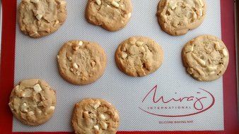 Miraj Non-Stick Silicone Baking Mat Set, 2 Pack (Size 16-1/2&quot; X 11-5/8&quot;), Professional Quality, Non Toxic &amp; FDA... N2