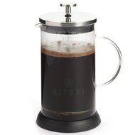 French Press 9 cup Coffee Press Maker (36 Oz) with Thick Professional Grade All Glass Body and Handle, Zinc Lid...