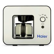 Haier Grind and Brew Automatic 4-Cup Elegant Design Warming Plate Built-in Coffee Grinder Coffee Maker,Black