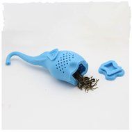 GOOTRADES Silicone Elephant Shaped Mug Cup Loose Leaf Herb Spice Filter Tea Infuser (Grey) N8