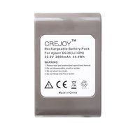 CREJOY&trade; 22.2v Dyson Vacuum Cleaner Battery for DC31 DC34 DC35,DC44(Type i) Animal Exclusive 917083-01, 17083-2811...