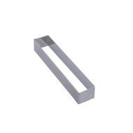 DeBuyer Stainless Steel Rectangular Pastry Ring (1 Each) (6-5/16&quot; x 1-3/8&quot; x 1&quot; High) N3
