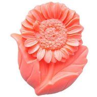 Y&amp;XL&amp;H Sunflower Shaped Fondant Cake Chocolate Silicone Mold Cake Decoration Tools,L9cmW8cmH3cm