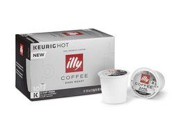 illy K-Cup Pods, Dark Roast, 10 Count