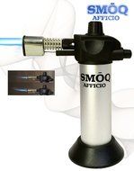 SM&#332;Q Afficio Culinary Butane Torch SMQ-090, Precise Flame Control (Silver) N2
