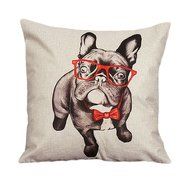 Beautyvan Comfortable Vintage Cotton Linen Sofa Soft Waist Throw Cushion Cover N3
