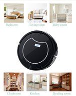 Infitary Intelligent Automatic Robotic Vacuums&nbsp;Floor Cleaner Self Charging/ Time Setting for Carpet, Upholstery...
