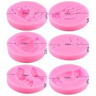 Mujiang Silicone Jello Candy Chocolate Fondant Molds Gothic Halloween N2