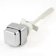 Chrome Plated Square Head Drain Side Push Button Flush Valve 1/4 Inch