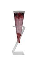Individual Acrylic Cone Stand 6 inches 5 count box