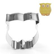 GXHUANG Owl Cookie Cutter - Stainless Steel, for Anniversary Birthday Christmas New Year Party N2