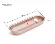 2 PCs Nonstick Home Baking Oval Metal Hotdog Mold Pan 7 Inch N2