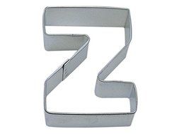 R&amp;M Letter Z Cookie Cutter in Durable, Economical, Tinplated Steel