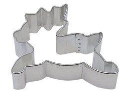R&amp;M Reindeer 3&quot; Cookie Cutter in Durable, Economical, Tinplated Steel