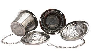 Loose Leaf Tea Strainer Steeper Infuser (Set of two). Food Grade Stainless Steel N3