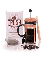 French Press &amp; Tea Infuser 32 | 34 Ounce | 1 Liter Avignon-Copper Cafe Crush Club 12 Pack Bulk Purchase N2