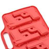 CY-buity Gun Pistol Freeze Party Bar Ice Jelly Chocolate Silicone Mold Mould Tray Ss N2