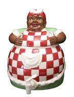 AUNT JEMIMA CERAMIC WATER DISPENSER W/PUMP by ACK N2