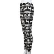 PHOTNO Fashion Women Lady Elasticity Skinny Tribal Printed Stretchy Pants Leggings