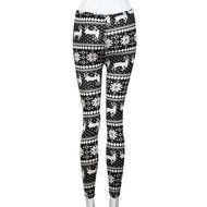 PHOTNO Fashion Women Lady Elasticity Skinny Tribal Printed Stretchy Pants Leggings N2