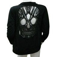 Cardigan Coat,Morecome Women Long Sleeve Skull Backless Top Coat Jacket Outwear