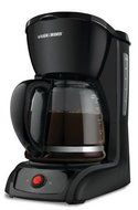 Black &amp; Decker DCM2000B SmartBrew 12-Cup Coffeemaker, Black