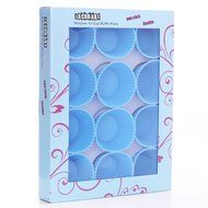 Jacobake Silicone Cupcake Liners Reusable Silicone Muffin Liners Silicone Muffin Cups for Baking(12 Pack Red)... N15