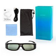 SainSonic 3D Active Shutter Glasses 10M 144Hz Rechargeable Infrared for Acer ViewSonic BenQ Vivitek Optoma 3D... N6