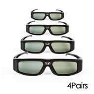SainSonic 3D Active Shutter Glasses 10M 144Hz Rechargeable Infrared for Acer ViewSonic BenQ Vivitek Optoma 3D... N9