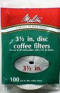 White Disc Coffee Filter