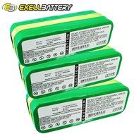 3x Exell 14.4V Battery Fits AGAIT INFINUVO CleanMate Robotic Vacuum Cleaners