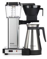 Moccamaster KBGT 10-Cup Coffee Brewer with Thermal Carafe, Polished Silver