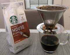 Ruzels Stainless Steel Pour Over Coffee Dripper with Reusable Double Layer Micro Mesh Filter N8