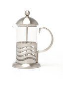 LaCafetiere Wave 3-Cup Coffee Press, Chrome N2