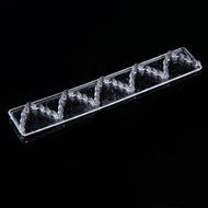 Chinatera 4Pcs Cake Fondant Frill Ribbon Embosser Sugar Craft Modelling Cutter Mold Decor Tool Set Decorating N5