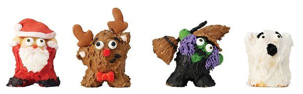 Chef'n Cake Creature and Pastry Pen 3-D Cake Shape Baking Set N5