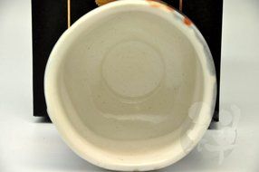 Japanese Mino Yaki ware Matcha Bowl Green Tea 12 / 12 / 8.5cm (4.7 / 4.7 / 3.3inch)[7355] N3