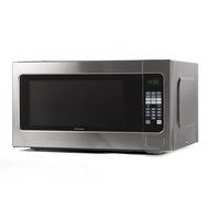 Westinghouse WCM22120SSM 1200 Watt Counter Top Microwave Oven, 2.2 Cubic Feet, Stainless Steel Front, Black Cabinet N3