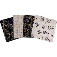 Wine Glass Coasters - Music Theme