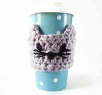 Cat Coffee Travel Mug Sleeve N2