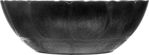 Carlisle 691903 Petal Mist Polycarbonate Bowl, 17.2 qt. Capacity, 18 x 6.25", Black (Case of 4) N5