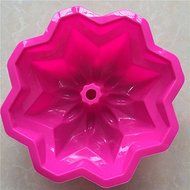Longzang Large Flower Hollow Silicone Mold for Cake Baking N4