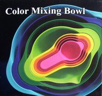 8-Piece Multi-Color Mixing Bowl Set N2