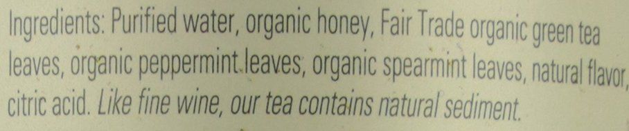 Honest Tea Organic Iced Tea, Moroccan Mint,16oz N3
