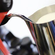 Freedi Stainless Steel Milk Frothing Pitcher Milk Cup for Espresso Machines Milk Frothers &amp; Latte Art,12 Oz Silver... N9