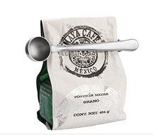 Eve Split 3pcs Multifunction Premium Stainless Steel Coffee Scoop and Tea Scoop with Integrated Bag Clip spoon