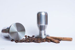 Modern Professional Coffee Espresso Tamper 100% Stainless Steel Base, Variety of Sizes. (49mm) N3