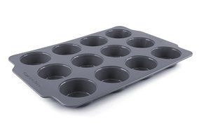 GreenPan 12 Cup Carbon Steel Non-Stick Ceramic Muffin Pan N2