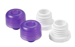 Wilton 1904-1022 Candy Melt Cap and Coupler Set